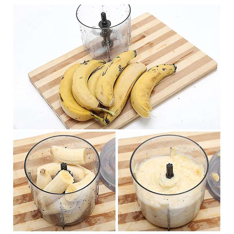 Household Food Processor Electric Chopper Grinder Blender Eu Plug