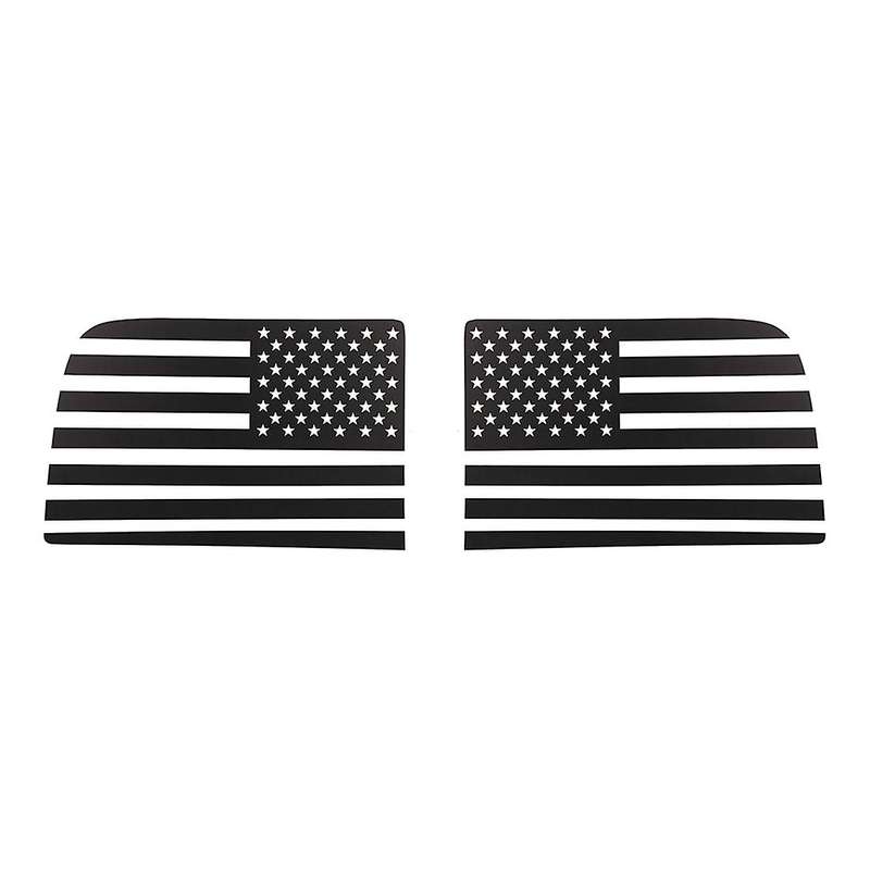 Car Rear Window Decoration Cover Trim Sticker Decals for Dodge,black