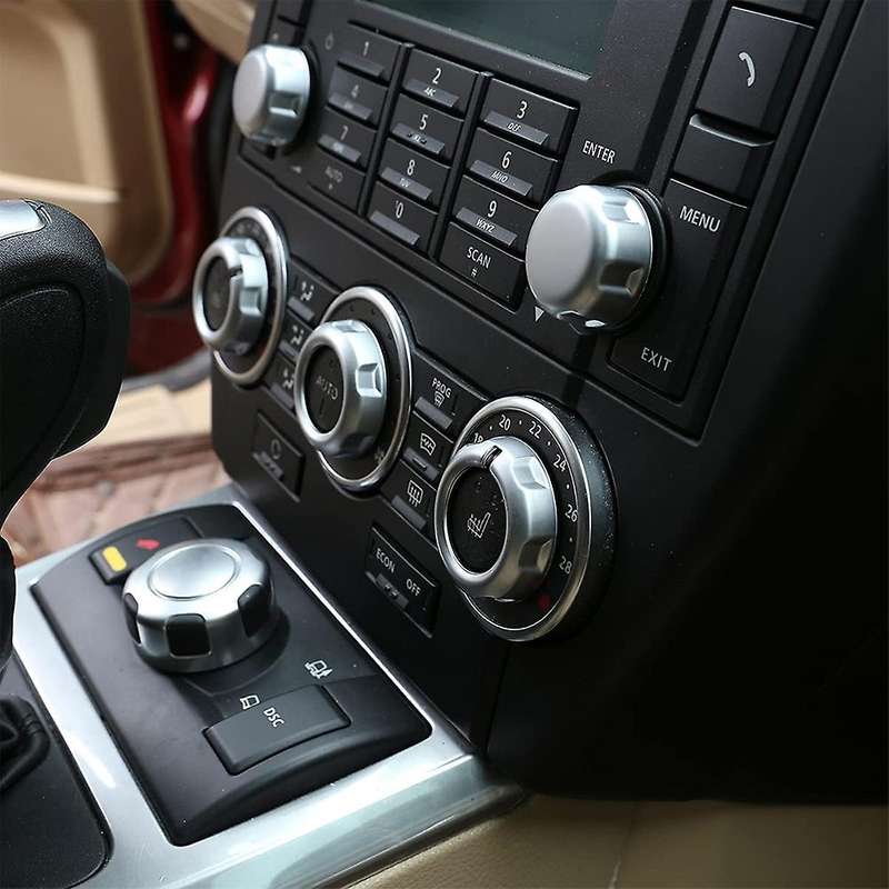 Car Control Volume Knob Cover for Land Rover Freelander 2 2007-2012