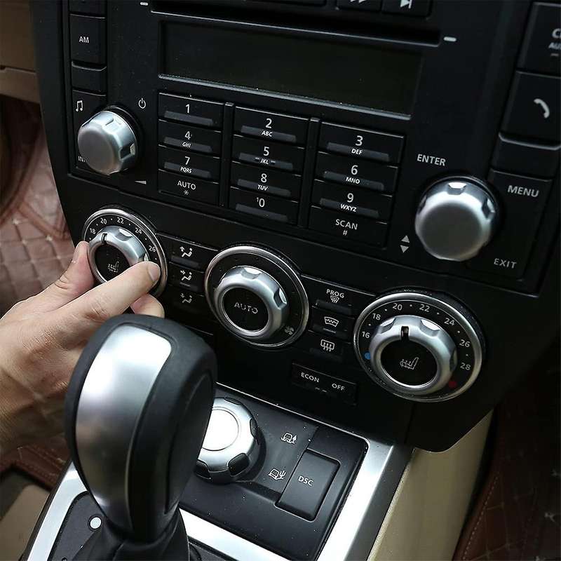 Car Control Volume Knob Cover for Land Rover Freelander 2 2007-2012