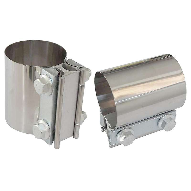 2.5 Inch Stainless Steel Butt Joint Exhaust Band Clamp Car