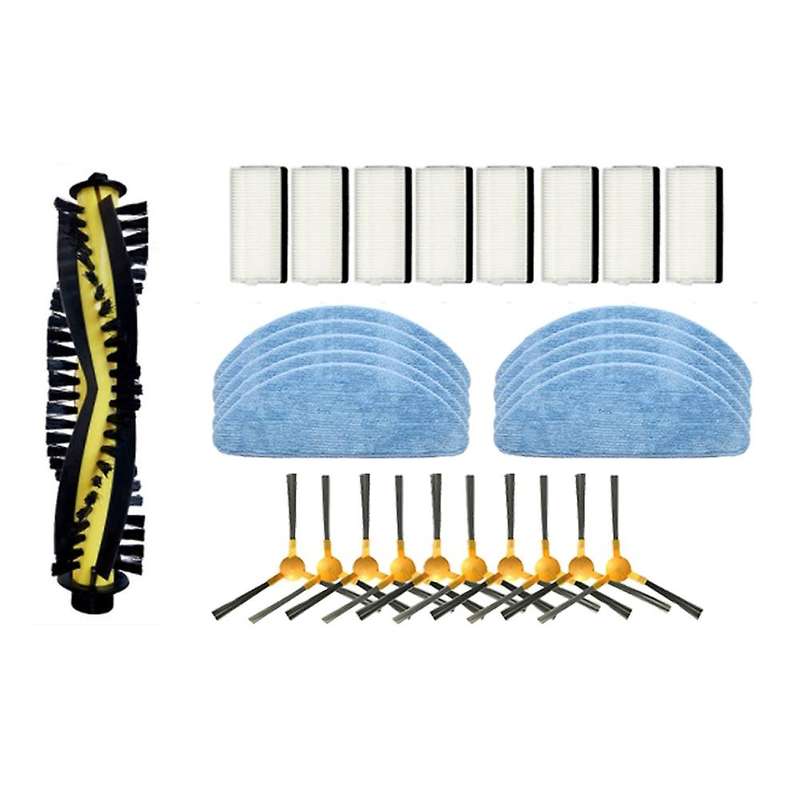 29pcs Hepa Filter Mop Main Brush for Neatsvor X500 X520 X600 Pro
