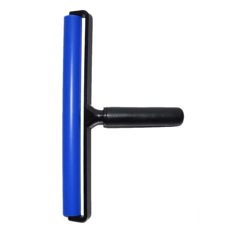 12inch Wide Glue Silicone Soft Rubber Pasting Roller Squeegee Rolling