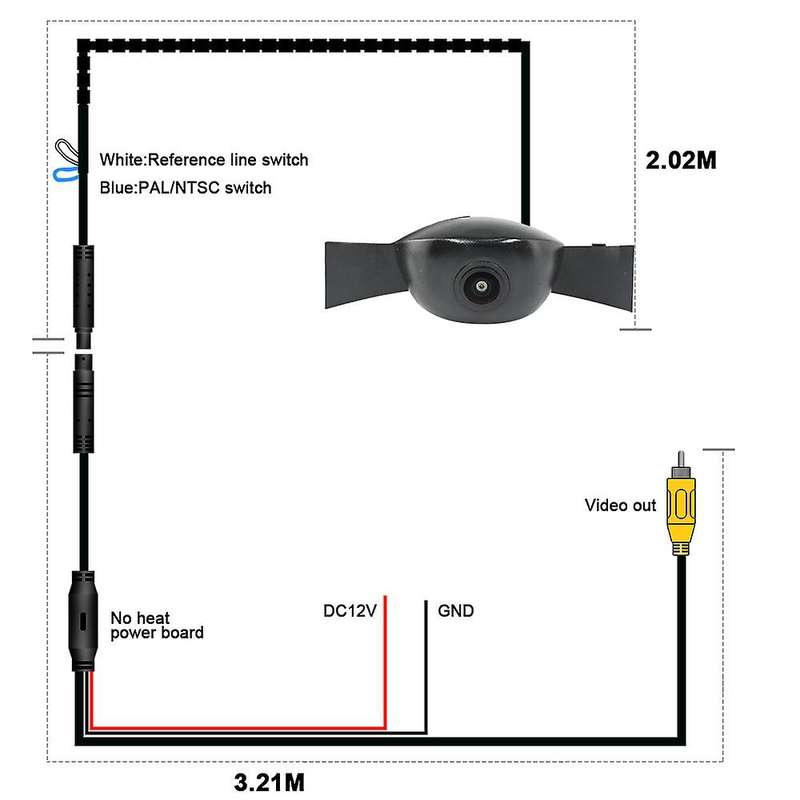 Car Front View Parking Camera for Mercedes-benz Gle W167 V167 2019-20