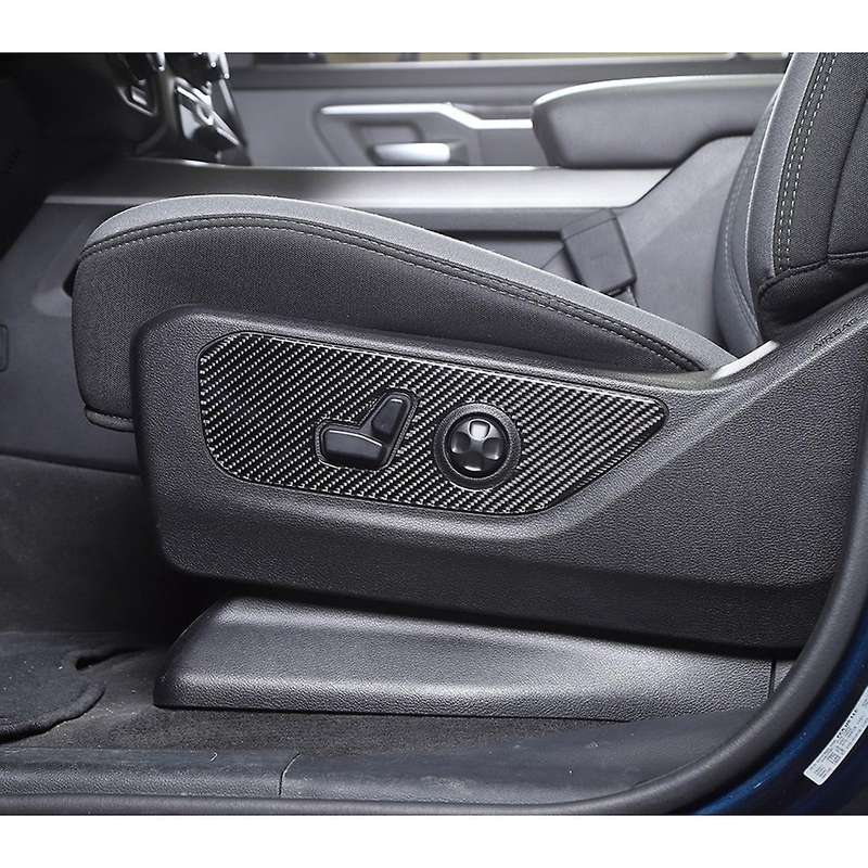 Electric Seat Adjustment Panel for Ram 1500 2018-2022 ,carbon Fiber