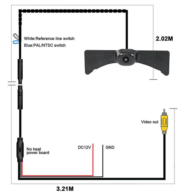 Car Front View Parking Camera for Mercedes-benz Gla H247 Gla220 20-21