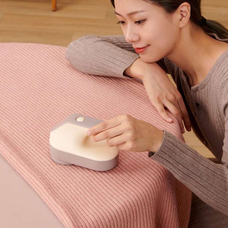 Digital Display Rechargeable Fabric Lint Shaver, Lint Remover, B