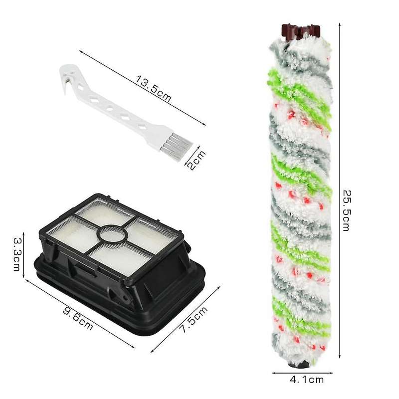 Roller Brush Hepa Filter Kit for Bissell Crosswave 1785 17132 Series
