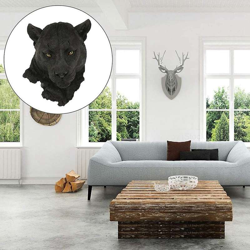 Retro Style Bar Nordic Decoration Resin Wall Decorationanimal Head