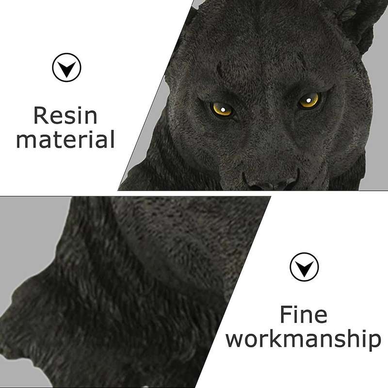 Retro Style Bar Nordic Decoration Resin Wall Decorationanimal Head