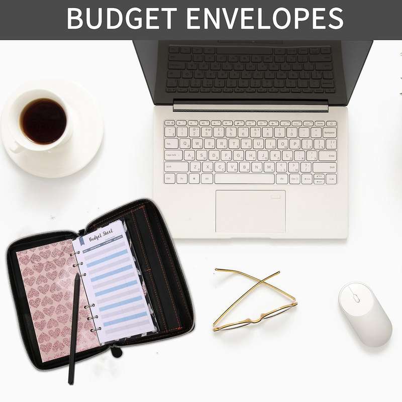 Organizer Wallet,with Envelopes & Budget Sheets,budget Planner,b
