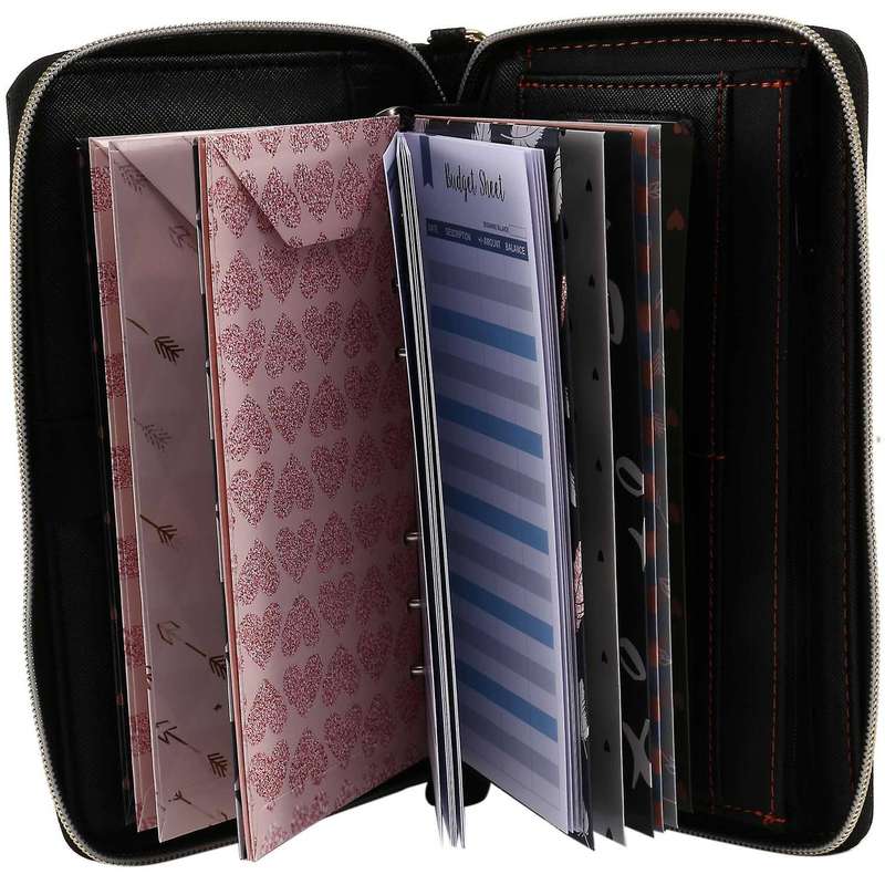 Organizer Wallet,with Envelopes & Budget Sheets,budget Planner,b