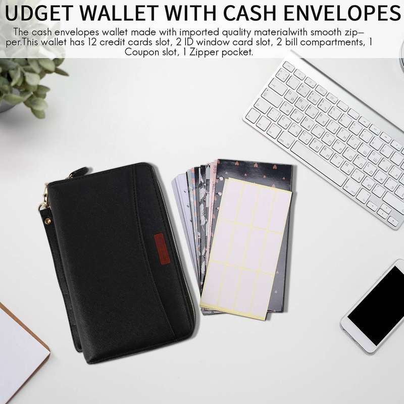 Organizer Wallet,with Envelopes & Budget Sheets,budget Planner,b