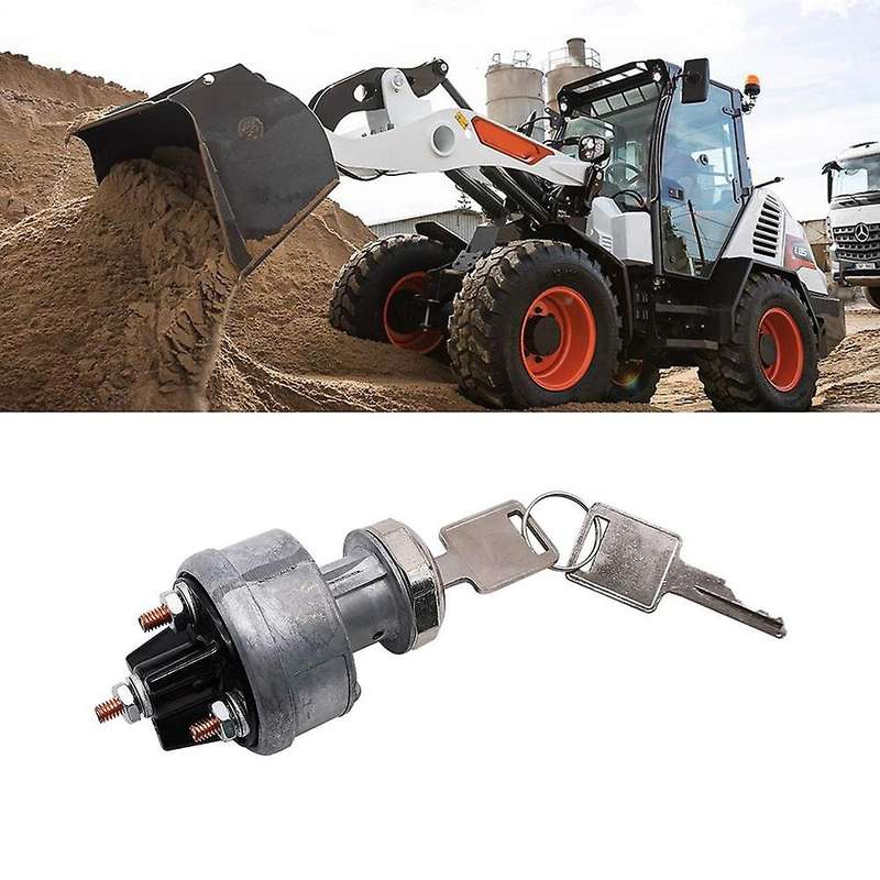6665606 Ignition Switch with 2 Keys for Bobcat Loaders 440 443 Mt50+