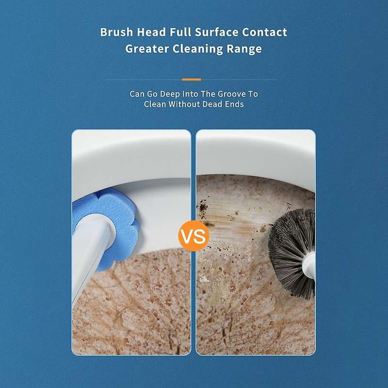 Disposable Toilet Brush Household Toilet Cleaning Brush Set