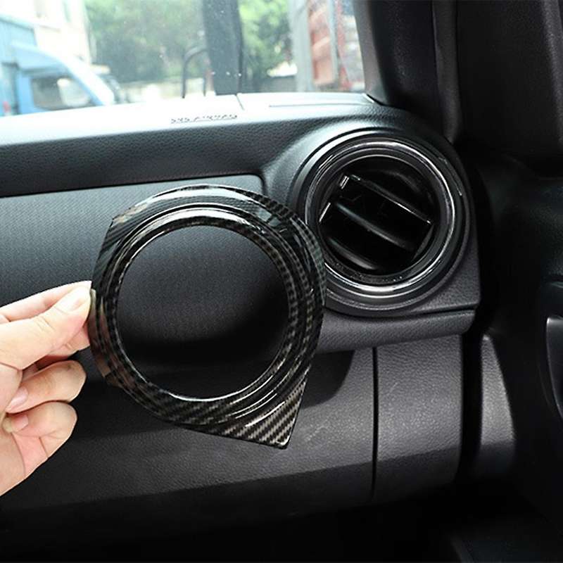 Car Central Control Air Outlet Frame Decorative Frame Red