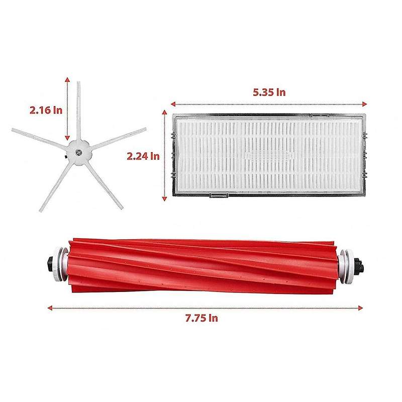 Accessories for Xiaomi Roborock S7 T7s Main Brush Filter Side Brush