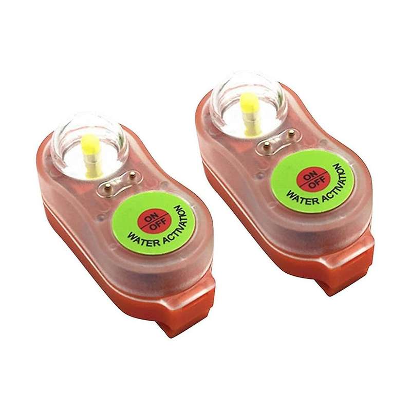 2pcs Surfing Life Jacket Light Led Lithium Life Vest Light Marine