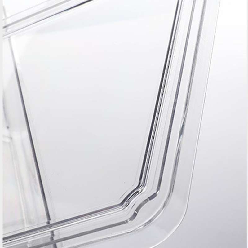 4pcs Refrigerator Food Storage Containers with Lids Transparent Box