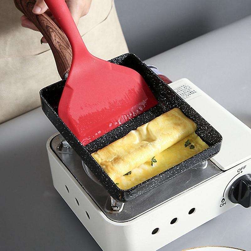Square Non-stick Fried Eggs Pans Stainless Steel Breakfast Pot Mini