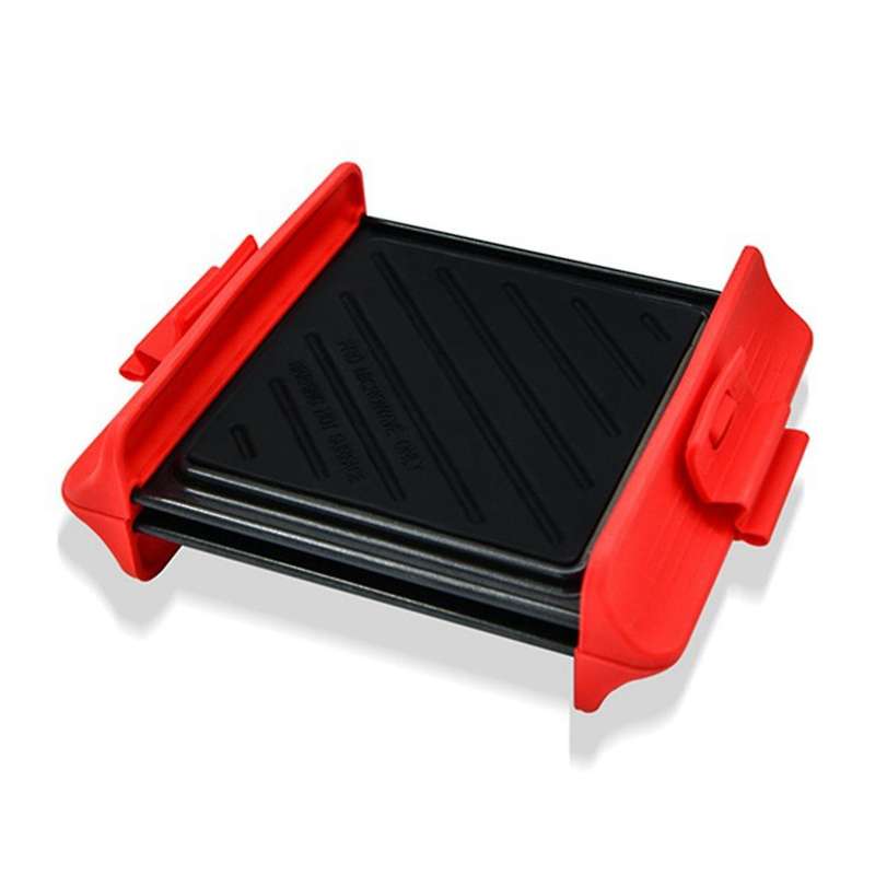 Non-stick Metal Baking Cooling Grill Chicken Wing Pizza Pan(a)