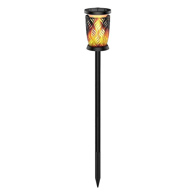 1pcs Solar Lights Outdoor Led Waterproof Flickering Flames Torch