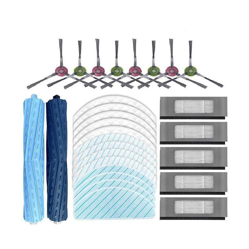 Hepa Filter Side Brush Main Brush for Ecovacs Deebot T9 Aivi Series