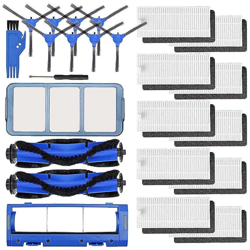 Replacement Roller Brush Side Brushes Filters for Eufy Robovac