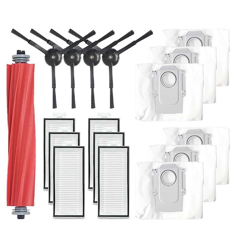 Main Brush Side Brush Filter Dust Bag for Xiaomi Roborock Q7 Max