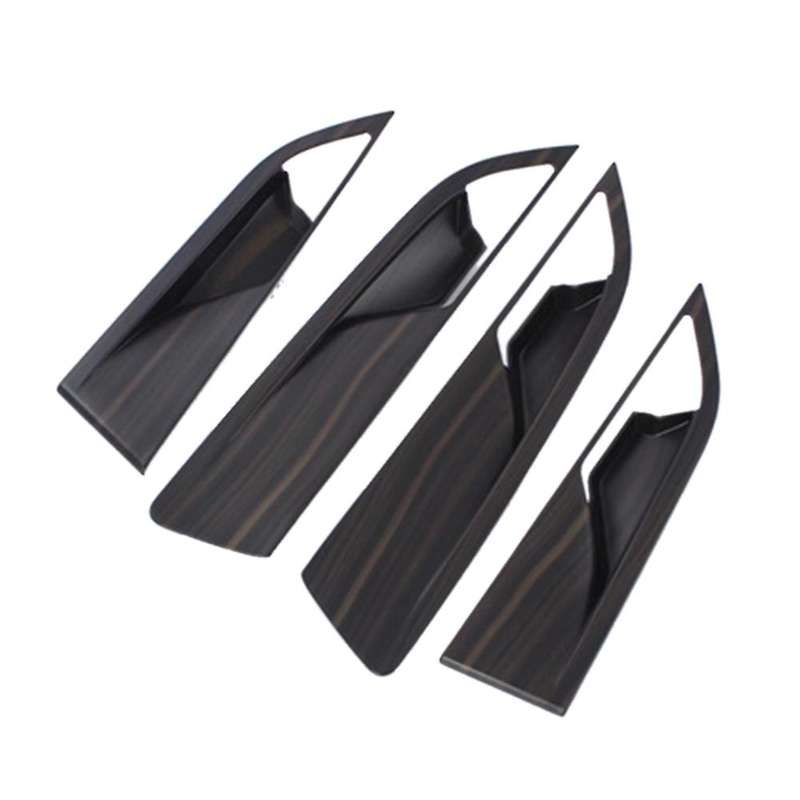 Peach Wood Grain Car Inner Handle Door Bowl Cover For- Id.6x 2022