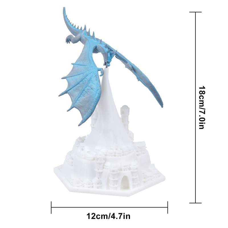 3d Printed Night Light for Children Room Bedroom Rechargeable Light,b