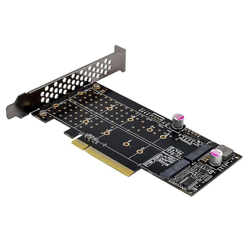 Pci-e X8 Dual Channel M.2 Nvme Ssd Expansion Card M.2 M Interface