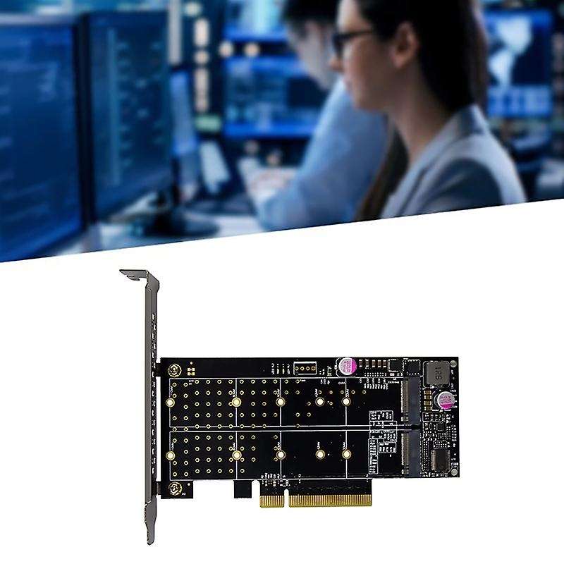 Pci-e X8 Dual Channel M.2 Nvme Ssd Expansion Card M.2 M Interface