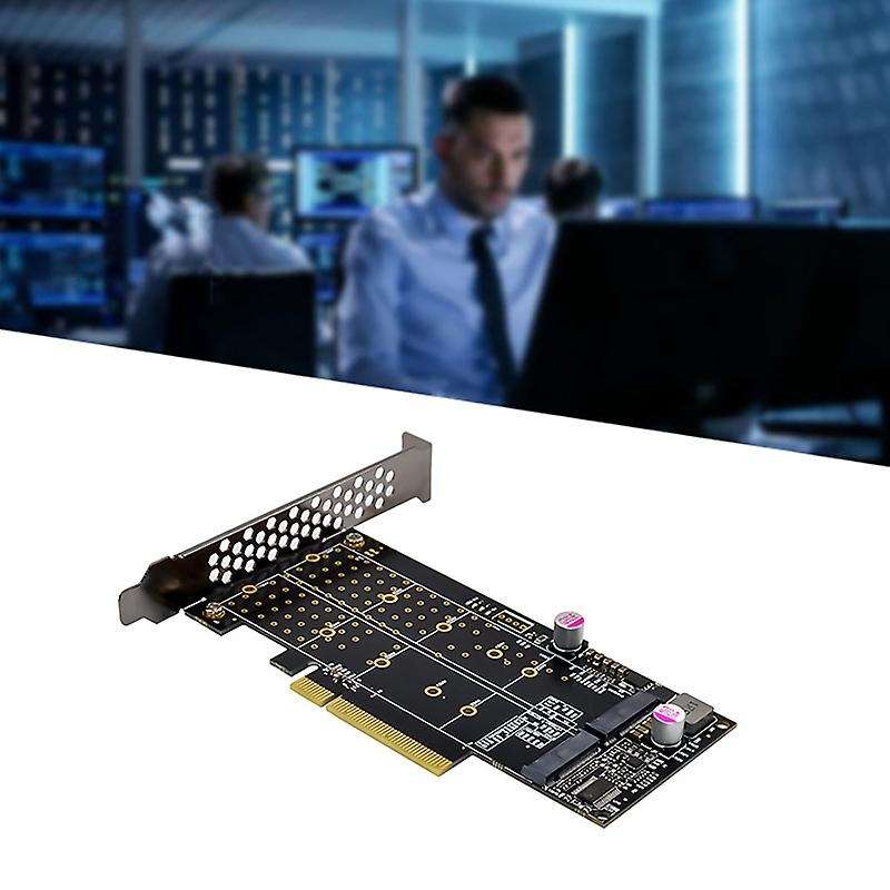 Pci-e X8 Dual Channel M.2 Nvme Ssd Expansion Card M.2 M Interface