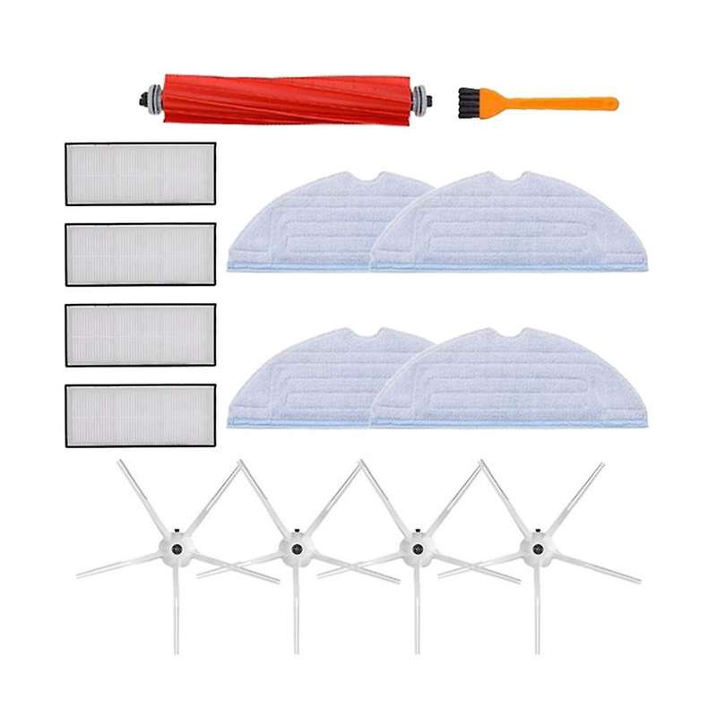 Roll Brush Mop Rag Hepa Filter Side Brush Accessories for Xiaomi