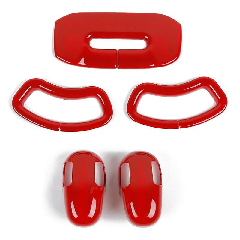 Car Seat Belt Buckle Cover for Dodge Ram 2010-2017, Red