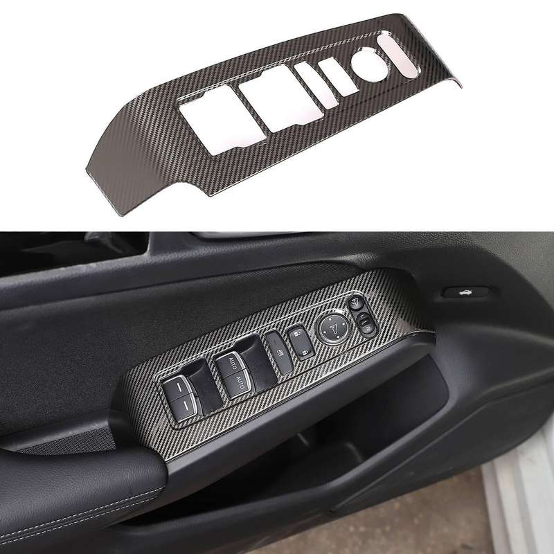 For 2022 Honda Civic 11th Stainless Steel Glass Lift Panel Frame Trim