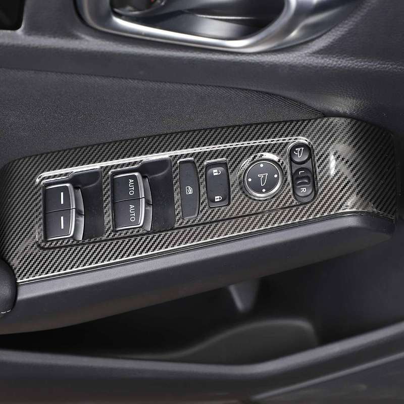 For 2022 Honda Civic 11th Stainless Steel Glass Lift Panel Frame Trim