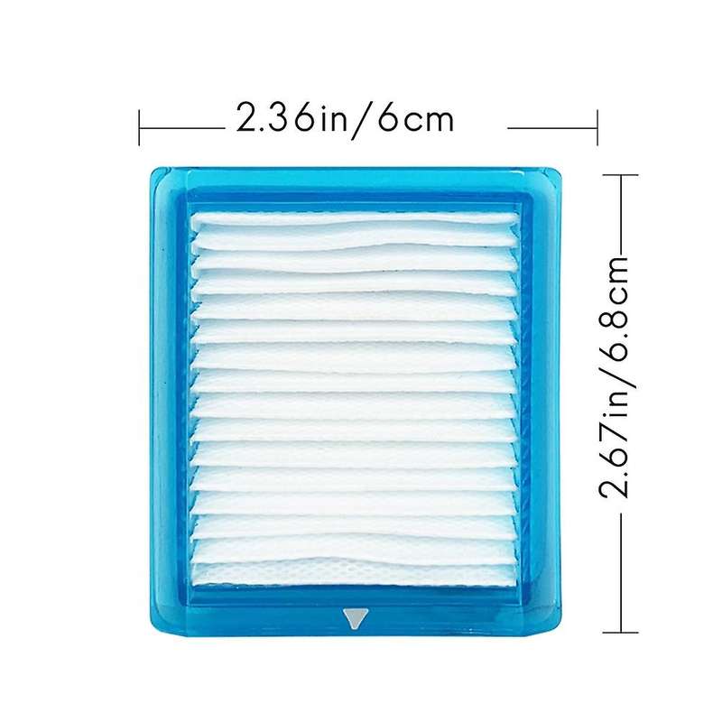 10pcs Hepa Filter Elements Handheld Parts for Puppyoo D-601 D-601a