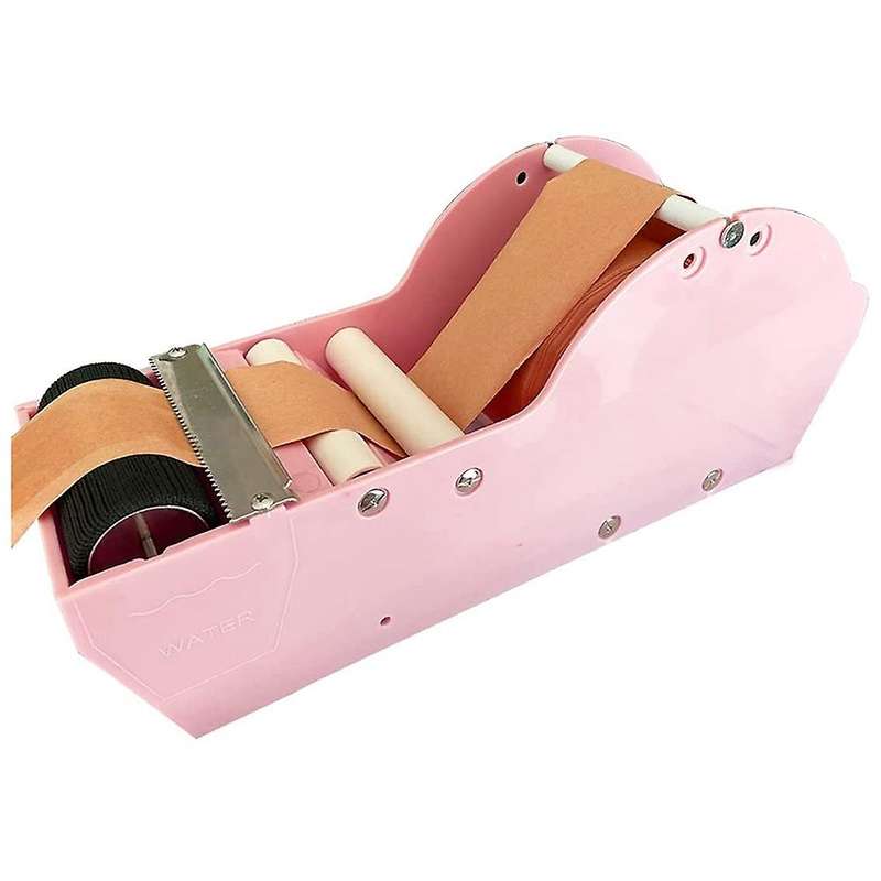 Desktop Pink Tape Dispenser,water Activated Tape Dispenser