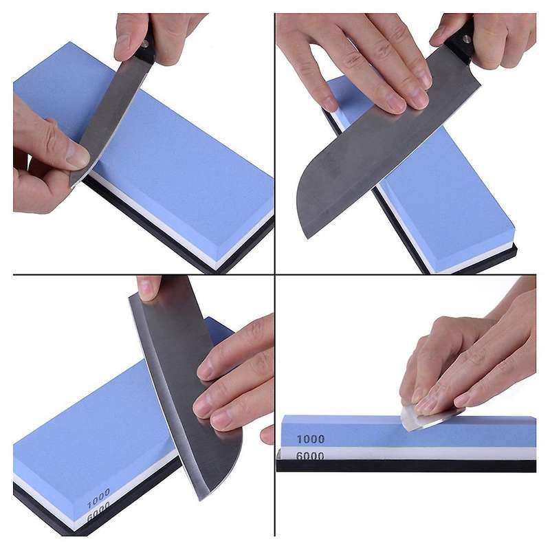 Sharpening Stone for Knives, Professional Waterstones Grit 2000/6000