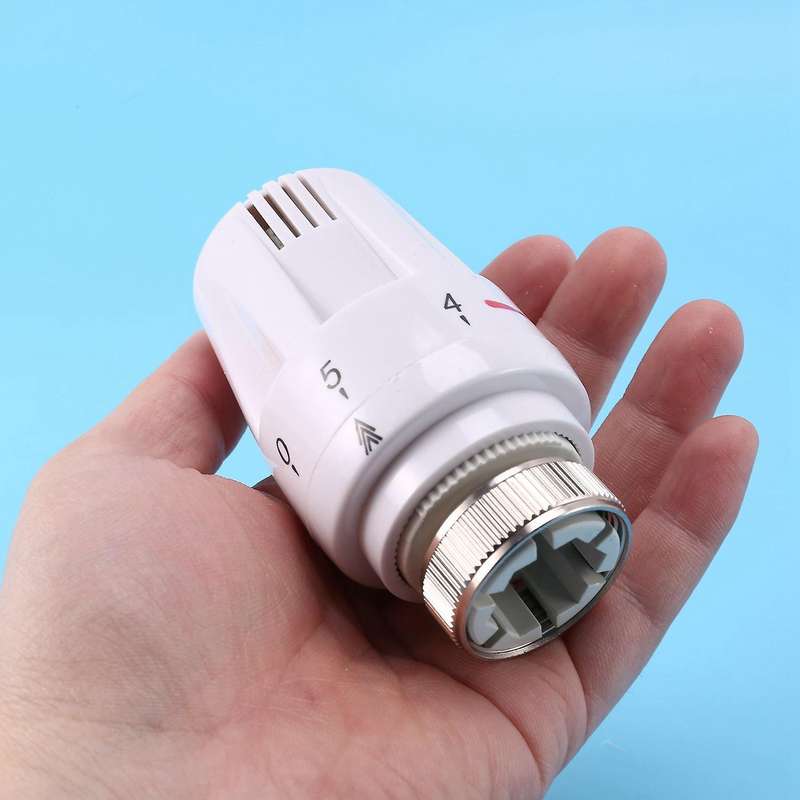 3pcs Thermostat Radiator Valve Trv Thermostatic Head Radiator