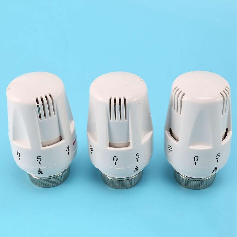 3pcs Thermostat Radiator Valve Trv Thermostatic Head Radiator