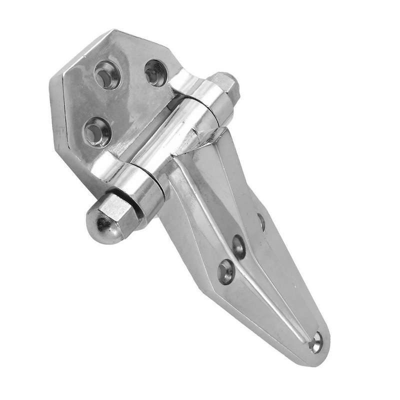 3x Brushed Satin Nickel Cooler Freezer 90 Degree Door Hinges Silver