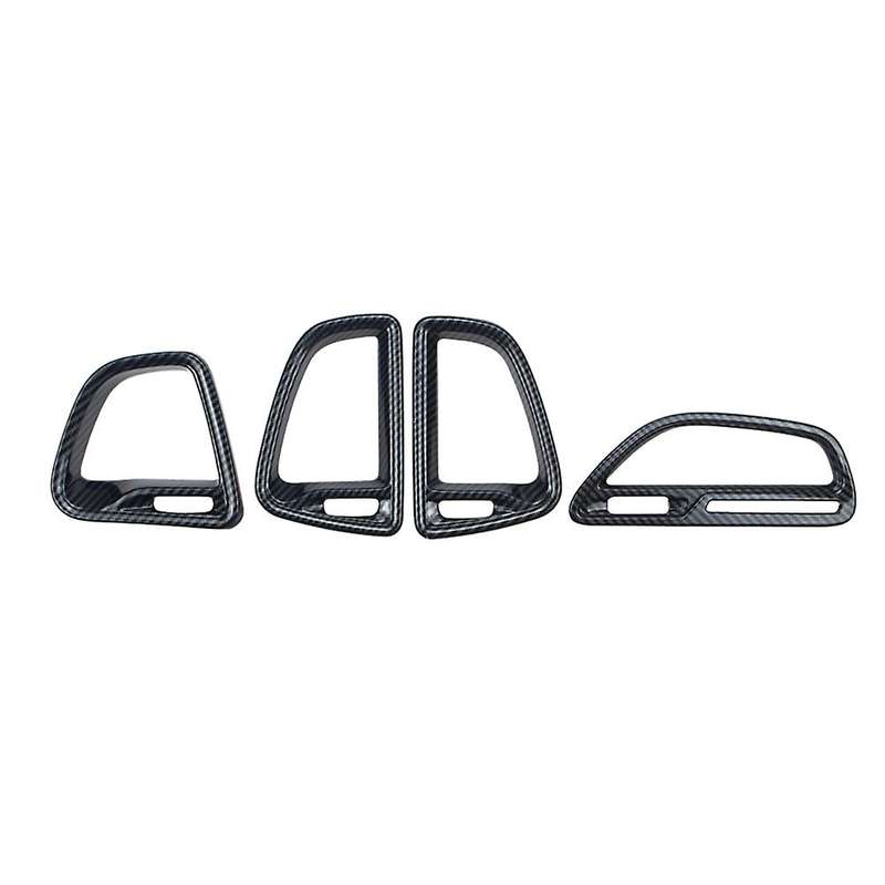 4pcs for Dodge Challenger 2015-2022 Front Air Outlet Panel Cover Trim