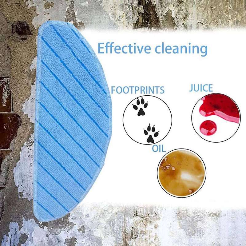 40pcs Mop Cloth for Ecovacs Deebot T8 T9 Aivi T9 Model Vacuum Cleaner