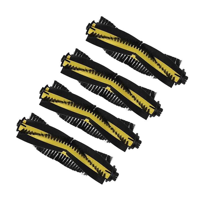 4pcs Replacement Of Main Roller Brush for Ilife V7 / V7s / V7s Plus