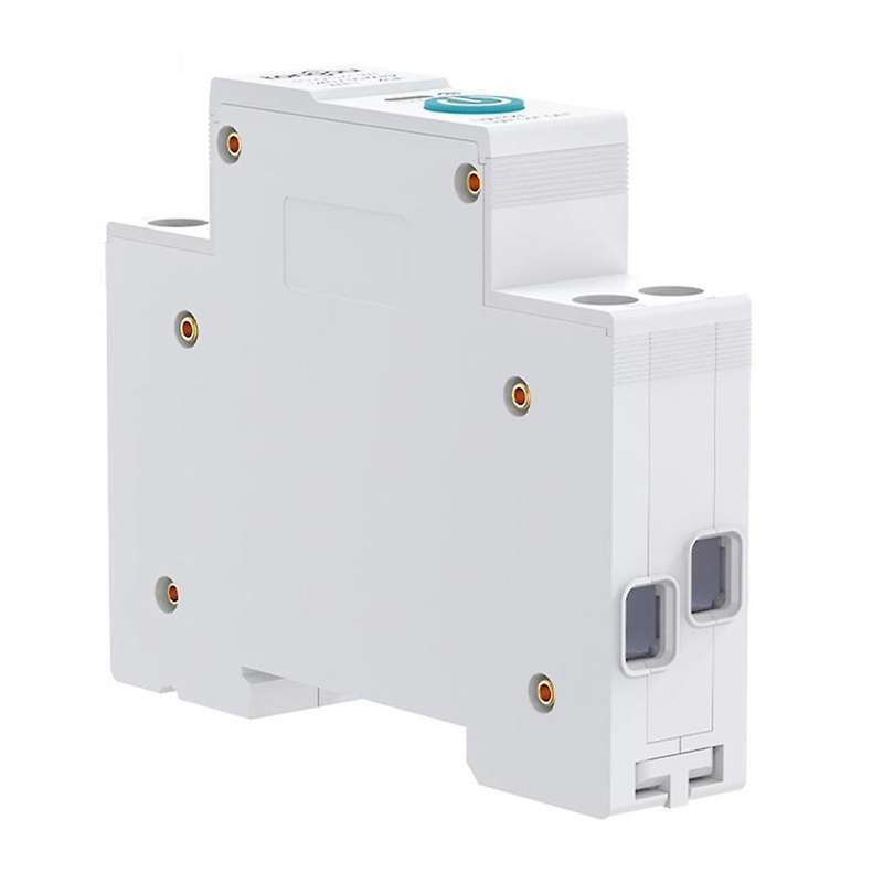 40a Tuya Single Phase Din Rail Wifi Meter Kwh ,white No Metering