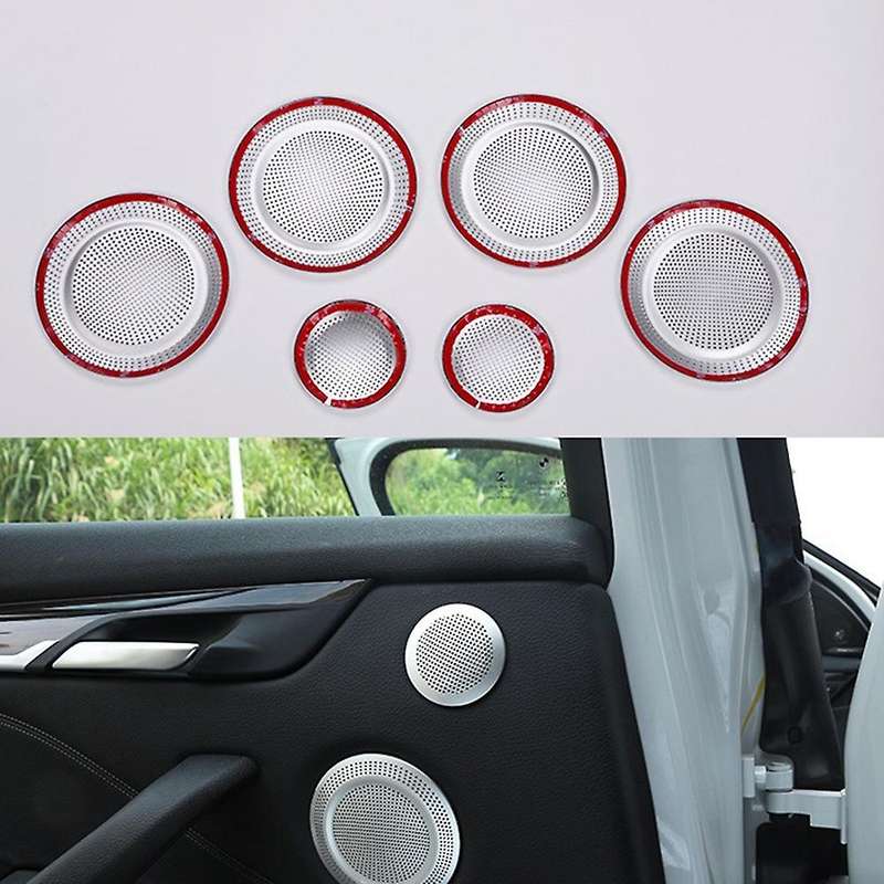 Car Front Door Speaker Cover Horn Cover Trim Sticker For-bmw X1 F48