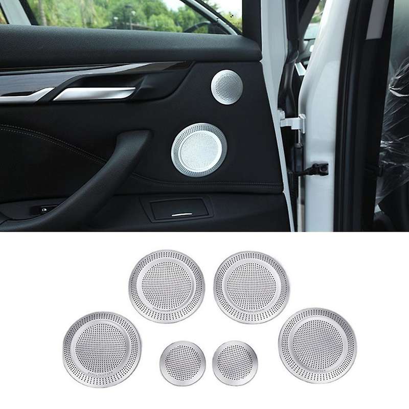 Car Front Door Speaker Cover Horn Cover Trim Sticker For-bmw X1 F48